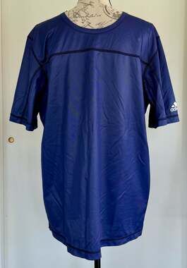 adidas Primeblue AEROREADY 3-Stripes Training T-Shirt Blue Size Large